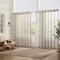 Threadmade Home Carmen Sheer Extra Wide Indoor/Outdoor Sheer Window Curtain, Natural - 114"W x 95"L
